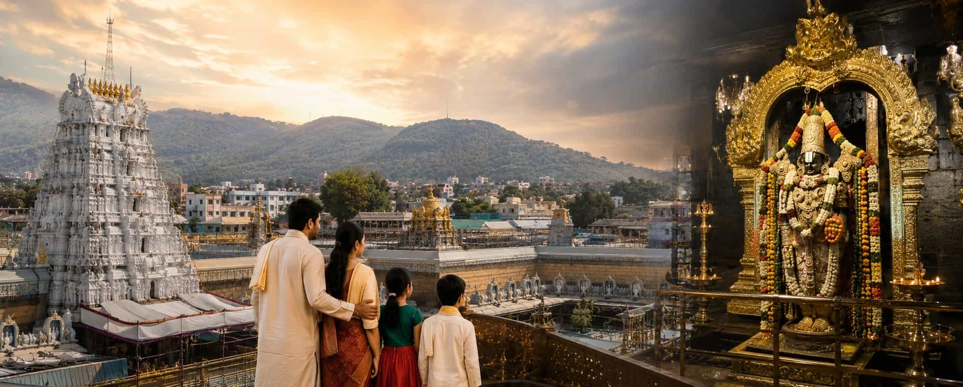 Tirupati Tour Package from Gujarat for a Comfortable Spiritual Escape